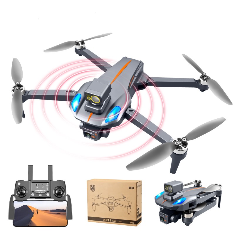 XKJ K911 Max5G MIFI FPV GPS with 8K ESC Dual Camera 360° Obstacle Avoidance Optical Flow Fixed Brushless 225g Foldable RC Drone Quadcopter RTF